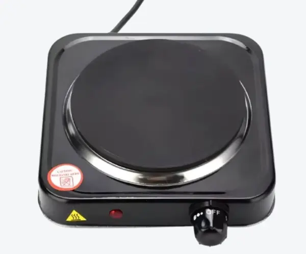 fogao-110 Cozinhe Onde Quiser, Com Estilo e Praticidade: Fogão Elétrico Cooktop 1 Boca Portátil 110v